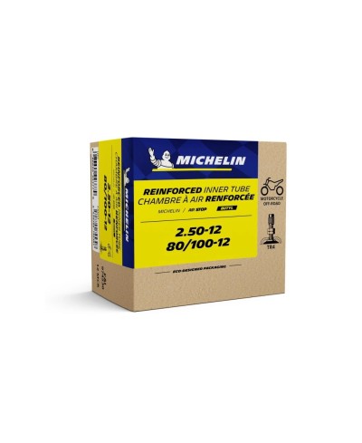 Chambres à air, Michelin,  12 MCR , No 974530 ,Valve TR4 , Renforçé 2,2mm Moto Cross