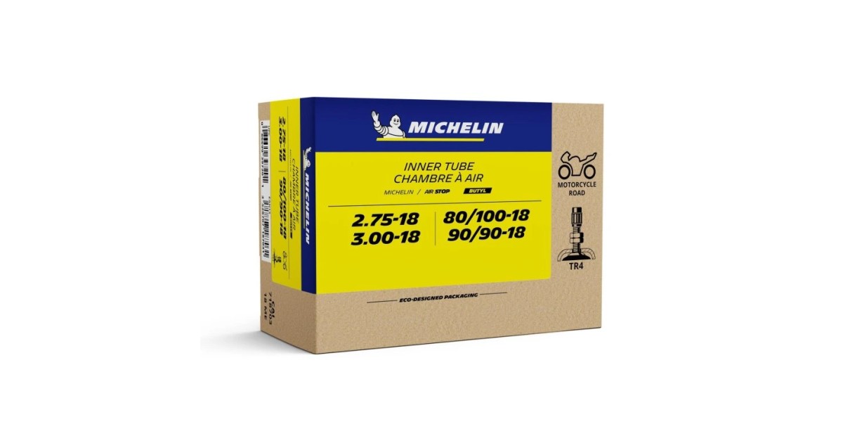 Chambres à air, Michelin,  18 ME , No 718703  , Valve droite TR4