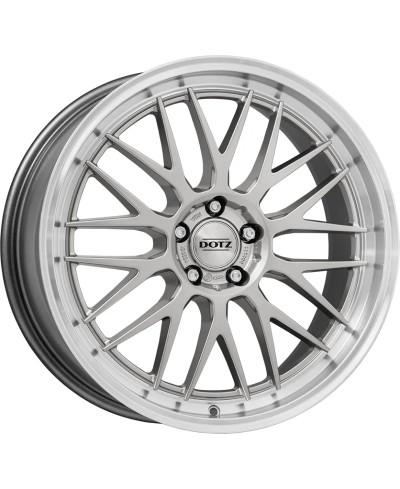 Jante ALU, Dotz Bilbao Silver/ Polished lip 8.5X19 5/ 112 ET35, Alésage 66.6