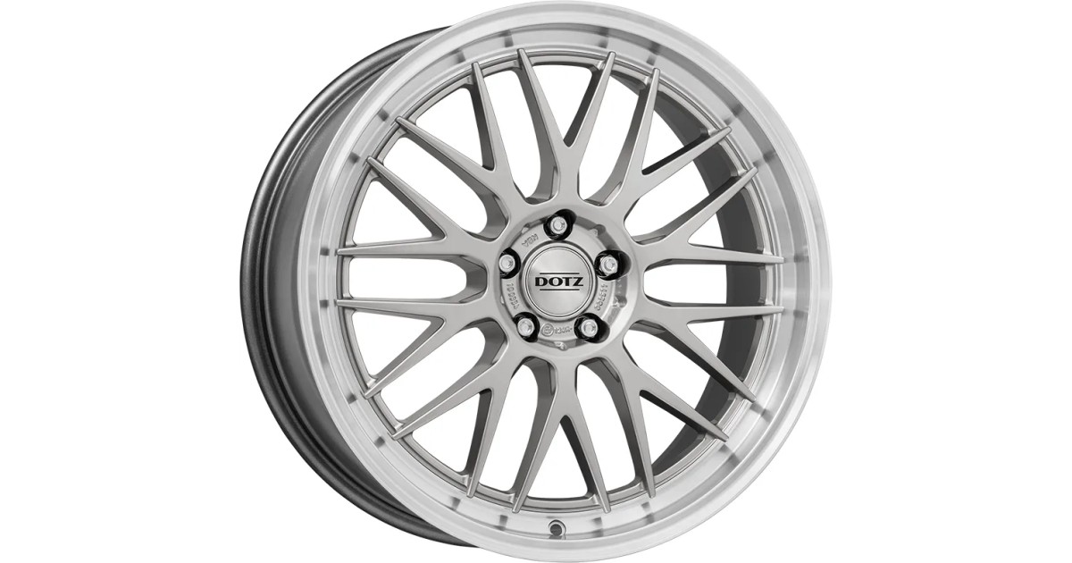 Jante ALU, Dotz Bilbao Silver/ Polished lip 8.5X19 5/ 112 ET35, Alésage 66.6