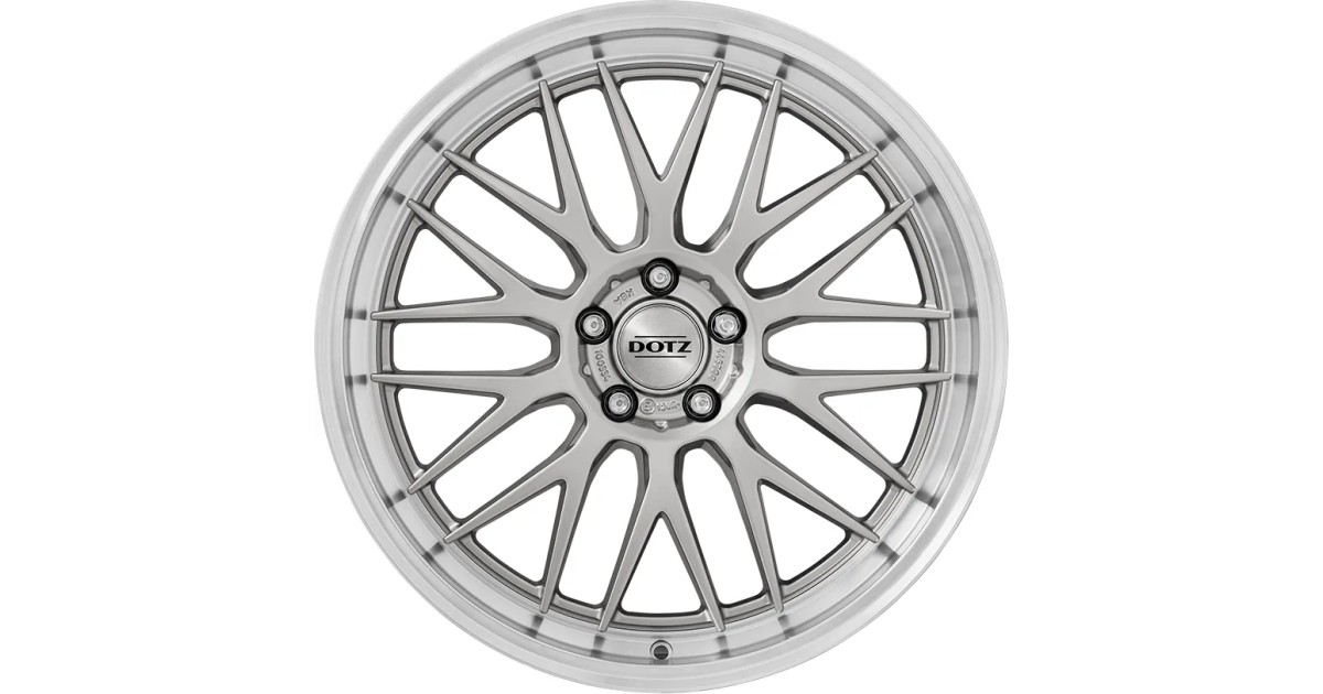 Jante ALU, Dotz Bilbao Silver/ Polished lip 8.5X19 5/ 112 ET35, Alésage 66.6