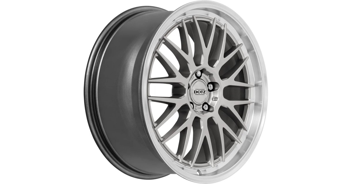 Jante ALU, Dotz Bilbao Silver/ Polished lip 8.5X19 5/ 112 ET35, Alésage 66.6