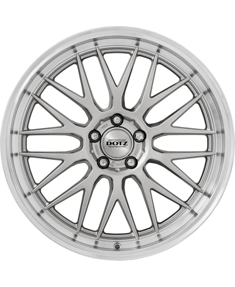 Jante ALU, Dotz  Bilbao Silver/ Polished lip 8.5X19 5/ 120 ET33, Alésage 72.6