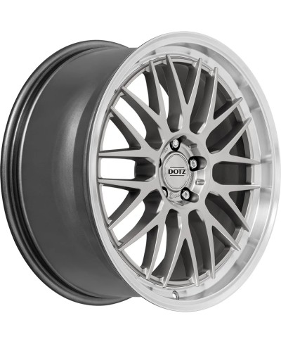 Jante ALU, Dotz Bilbao Silver/ Polished lip 8.50X20 5/ 108 ET40, Alésage 70.1