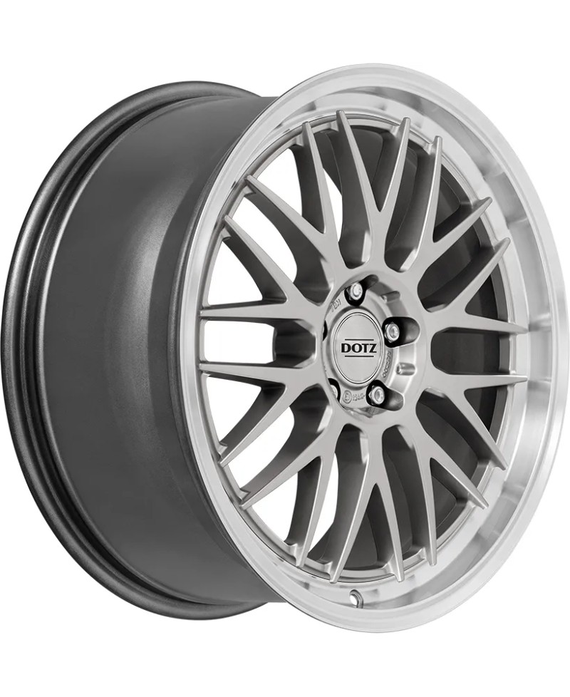 Jante ALU, Dotz Bilbao Silver/ Polished lip 8.50X20 5/ 108 ET40, Alésage 70.1