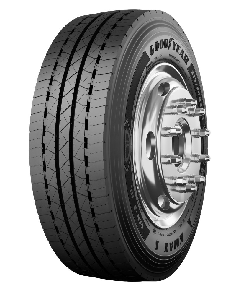 Pneu GOODYEAR KMAX S GEN-3 EDR 315/ 80 R22.5 158/ 150L , 3PMSF