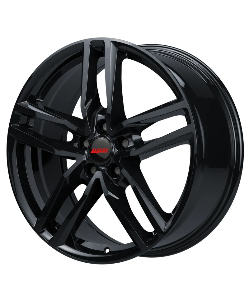 Jante Alu Alutec Ikenu Noir diamant 8x19 5x112 ET40 , Alésage 70.1