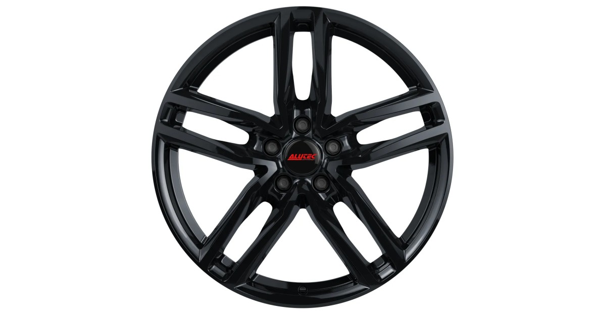 Jante Alu Alutec Ikenu Noir diamant 8x19 5x112 ET40 , Alésage 70.1