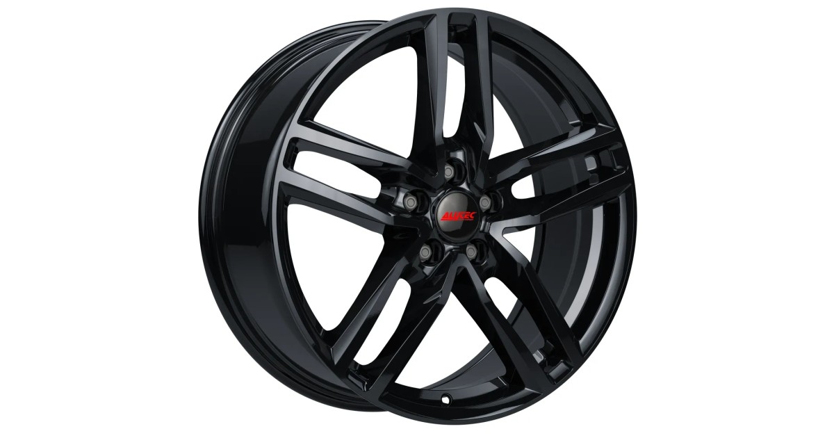 Jante Alu Alutec Ikenu Noir diamant 8x19 5x112 ET40 , Alésage 70.1