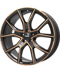 Jante ALU, CMS C33 Diamant Noir Cuivre, 8X18 5/ 114.3 ET37, Alésage 67.1