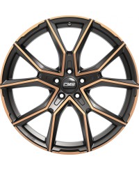 Jante ALU, CMS C33 Diamant Noir Cuivre, 8X18 5/ 114.3 ET37, Alésage 67.1