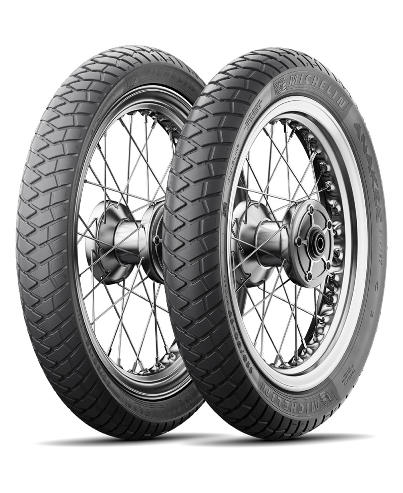 Pneu moto,  Michelin ANAKEE STREET Front/ Rear 2.75-17 47P TT