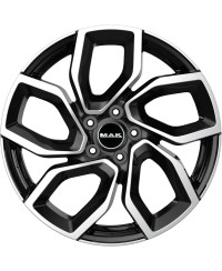 Jante Alu MAK APOLLO Black Mirror 6x15 5x100 ET39  , Alésage 57.1