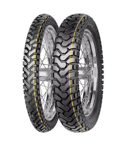Pneu moto,  Mitas Enduro Trail Dakar Yellow Front 110/ 80 B19   59H TL/ TT