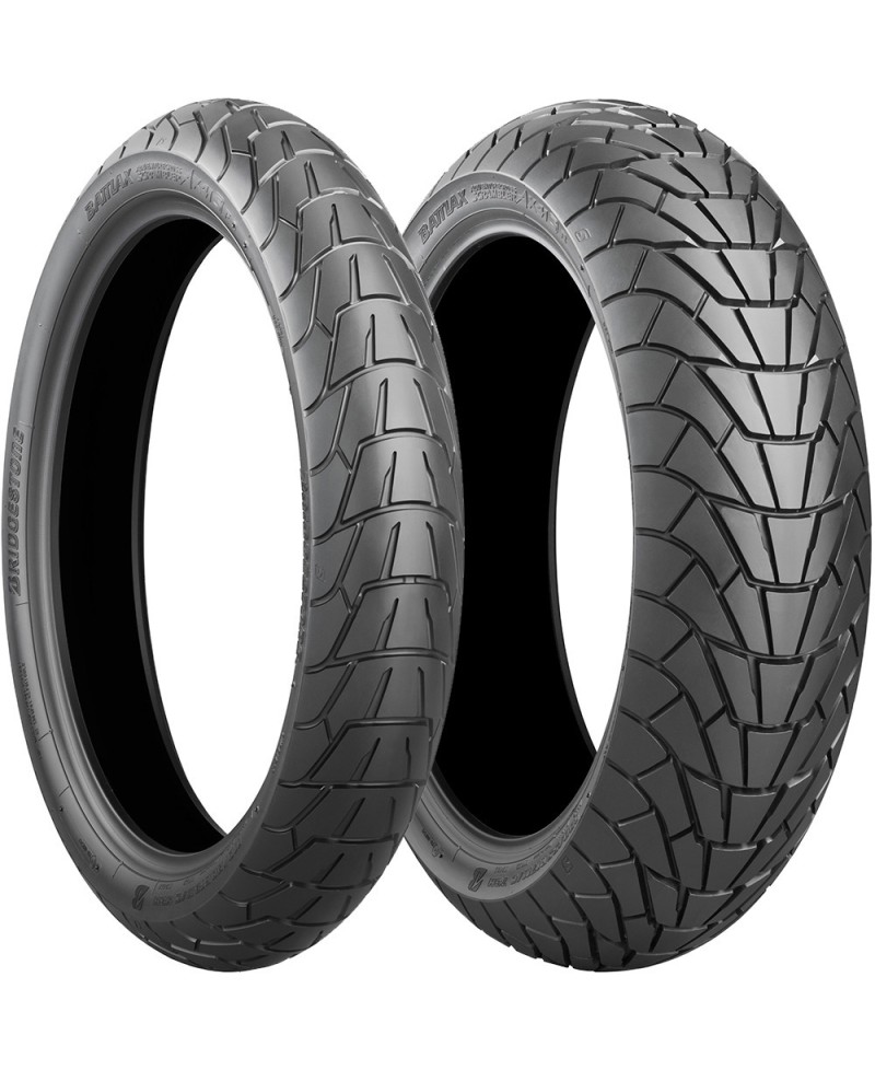 Pneu moto,  Bridgestone Adventurecross Scrambler AX 41S  Front  110/ 80 R18   58H TL , M+S