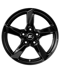 Jante Alu RC Design RC30 Gloss Black 5x14 5x100 ET35 , Alésage 57.1