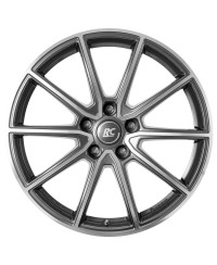 Jante Alu RC Design RC32 Himalaya Grey Full Polished 8x18 5x120 ET55 , Alésage 64.1