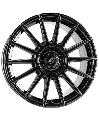 Jante ALU, DAMINA DM09 Black - Inlay black 8X18 5/ 112 ET45, Alésage 72.6