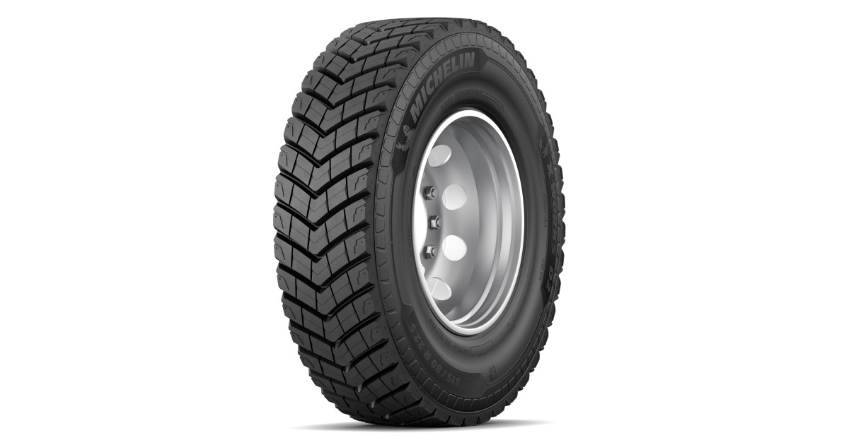 MICHELIN X WORKS D2 , 315/ 80 R22.5 158/ 150K  , 3PMSF