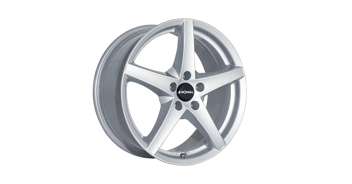 Jante ALU, Ronal R41 Silver, 7.5X18 5/ 108 ET45, Alésage 63.35