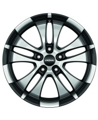 Jante ALU, Ronal R59 Jetblack-Front polish 7.50X18 5/ 112 ET50, Alésage 76