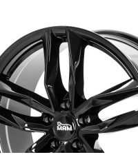 MAM RS3 BLACK PAINTED 7x16 5/ 112 ET38 , Alésage 66,6