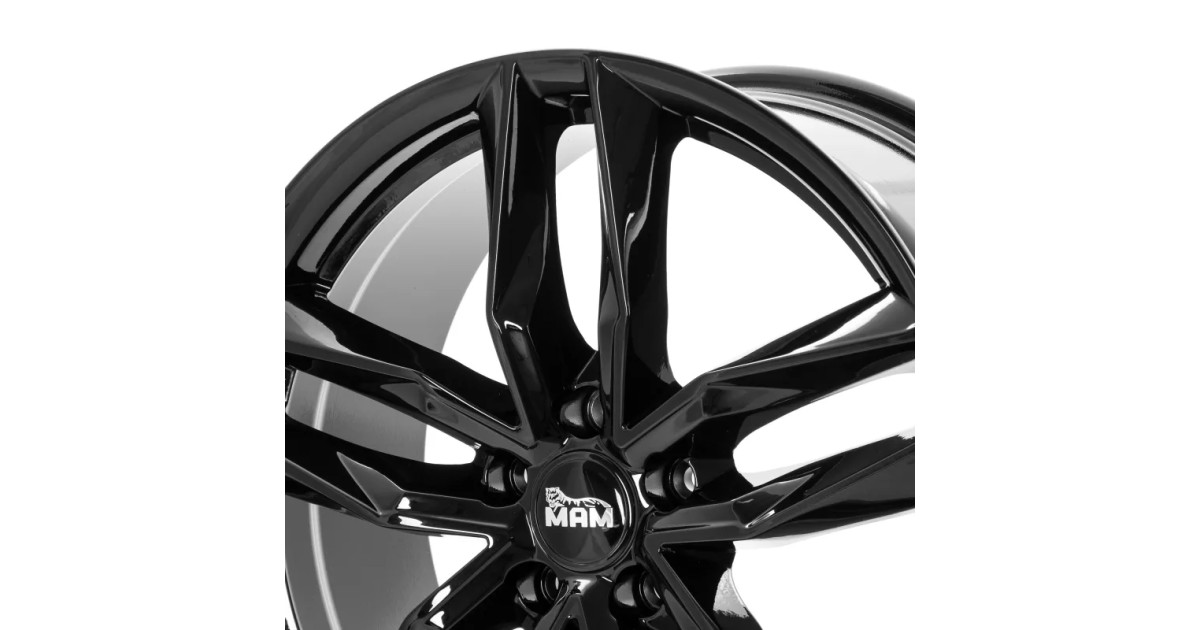 MAM RS3 BLACK PAINTED 7x16 5/ 112 ET38 , Alésage 66,6