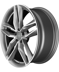 MAM RS3 Matt palladium front polish 8x18 5/ 114,3 ET45 , Alésage 72,6