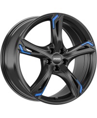 Jante ALU, Ronal R62 Blue jetblack 8.5X20 5/ 108 ET40, Alésage 76