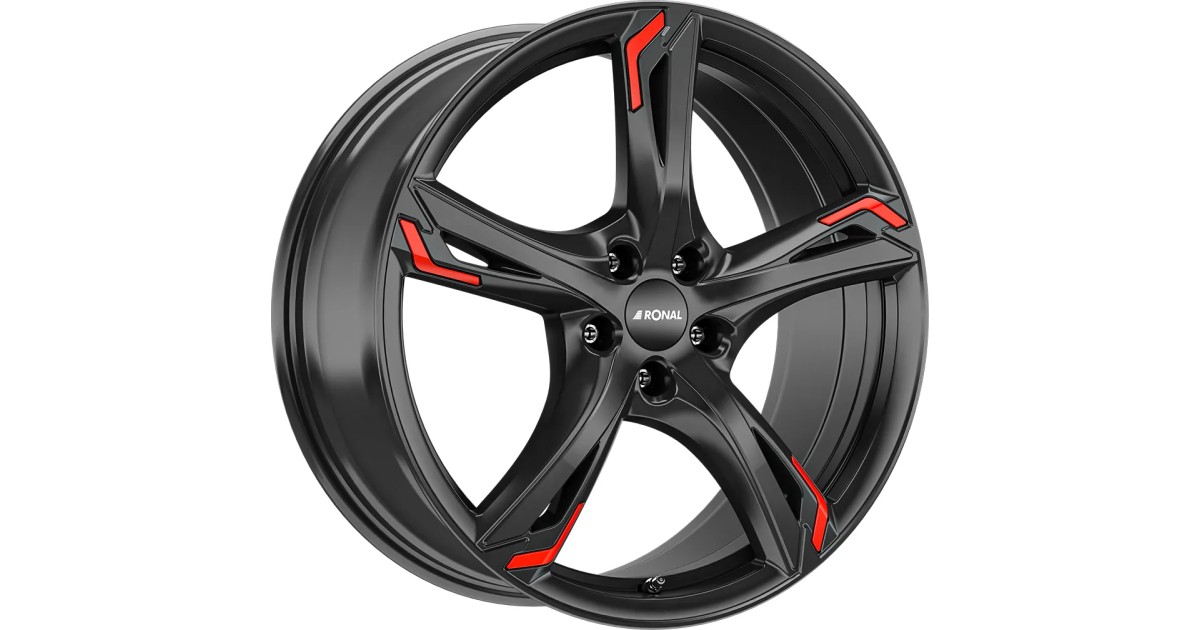 Jante ALU, Ronal R62 Red jetblack 8.5X20 5/ 108 ET40, Alésage 76