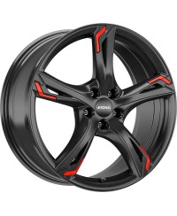 Jante ALU, Ronal R62 Red jetblack 8.5X20 5/ 112 ET40, Alésage 76