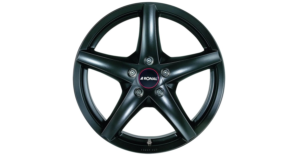 Jante ALU, Ronal R41 Noir mat 8X17 5/ 112 ET35, Alésage 76