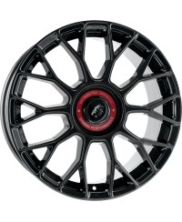 Jante ALU, DAMINA Performance DM10 Black - Inlay red 8X18 5/ 112 ET45, Alésage 72.6