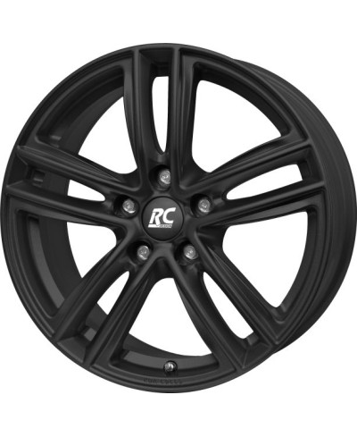 Jante Alu RC Design RC27 Black Clear Matt 6,5x16 5x115 ET41 , Alésage 70.2