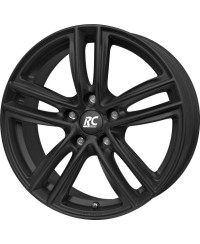 Jante Alu RC Design RC27 Black Clear Matt 6,5x16 5x115 ET41 , Alésage 70.2