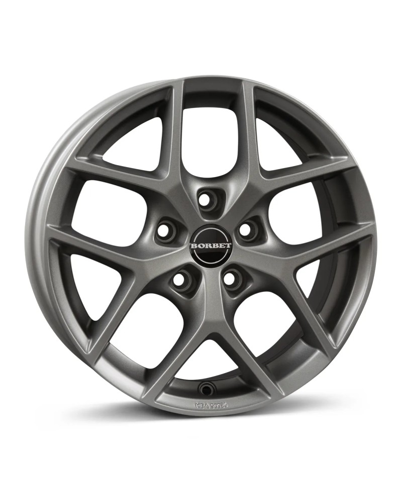 Jante Alu Borbet Y Matt Titanium 8,5x18 5x114.3 ET38 , Alésage 64.1
