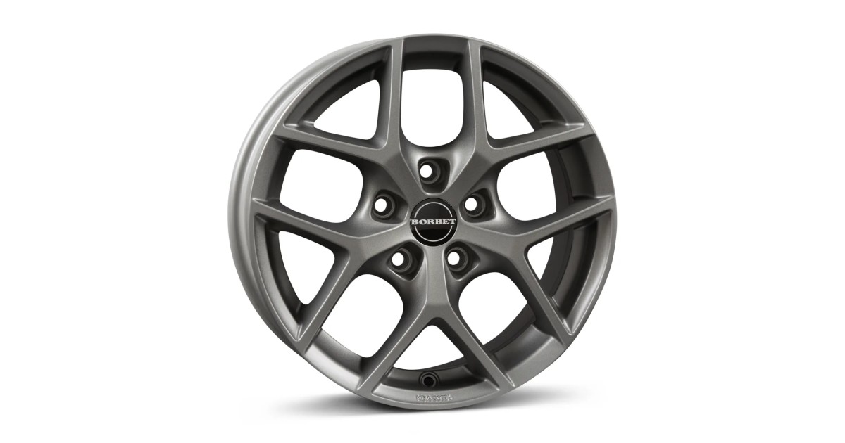 Jante Alu Borbet Y Matt Titanium 8,5x18 5x114.3 ET38 , Alésage 64.1