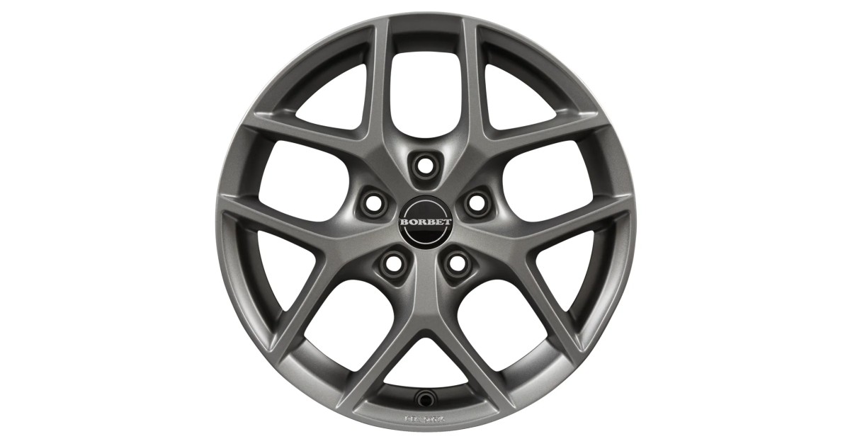 Jante Alu Borbet Y Matt Titanium 8,5x18 5x114.3 ET38 , Alésage 64.1