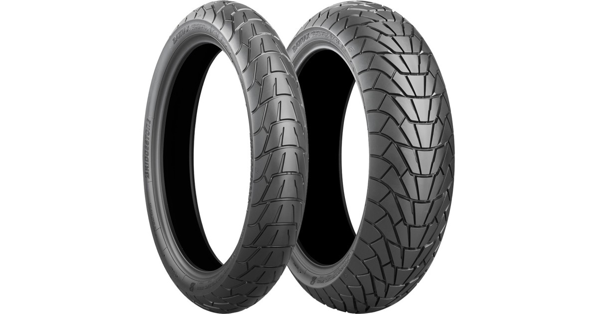 Pneu moto,  Bridgestone Adventurecross Scrambler AX 41S Front 100/ 90-19   57H TL