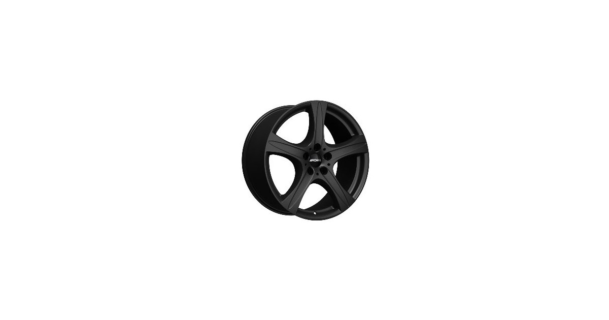 Jante ALU, Ronal R55/MB/ET50 MATTSCHWARZ, 9.50X20 5/127 ET50, Alésage 71.6