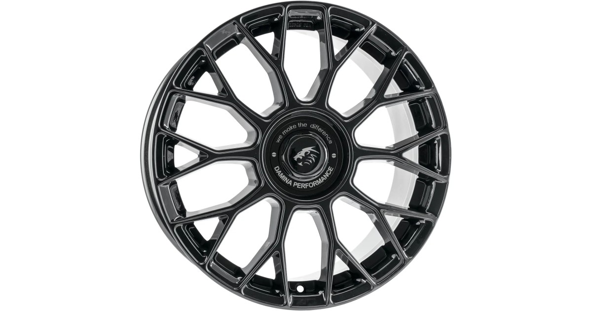 Jante ALU, DAMINA Performance DM10 Black - Inlay black 8X18 5/ 112 ET35, Alésage 72.6