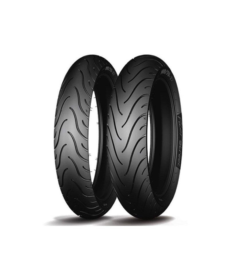 Pneu moto,  Michelin PILOT STREET Front/ Rear 100/ 90-14   57P TL/TT