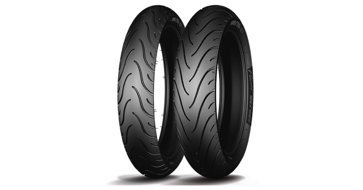 Pneu moto,  Michelin PILOT STREET Front/ Rear 100/ 90-14   57P TL/TT