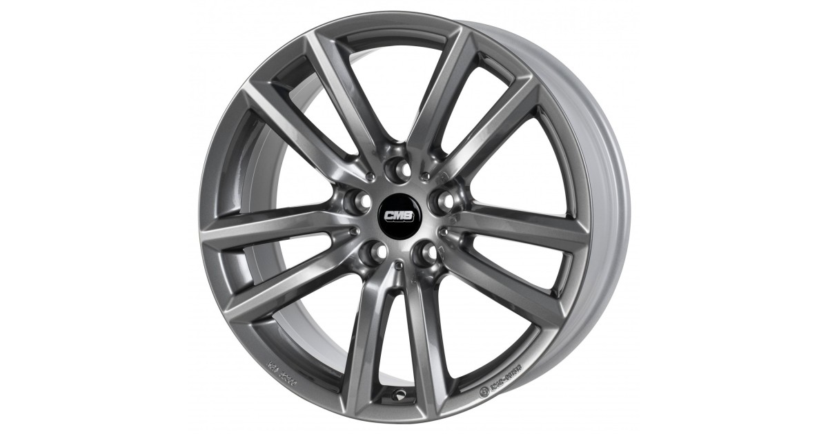 Jante ALU, CMS C27 Titane Brillant 8X19 5/ 112 ET45, Alésage 57.1