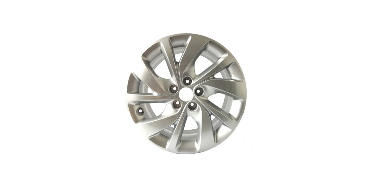 Jante Alu B4T-OE 98100984TW Citroën CURVE Argent 7x17 5x108 ET46, Alésage 65.1 , SpaceTourer, Jumpy IV