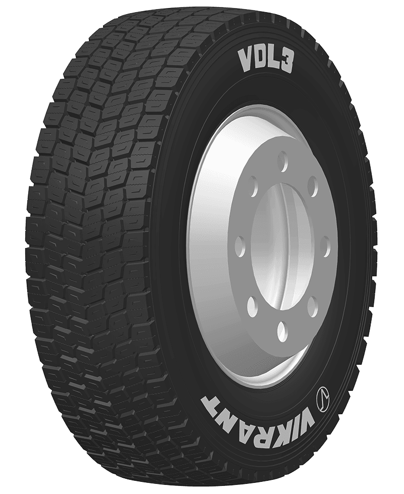 VIKRANT 315/80 R22.5 156/150L VDL3 TL(TRACCION-REGIONAL)18PR, 3PMSF
