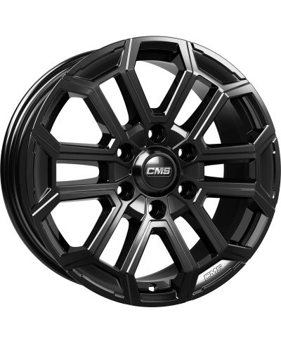Jante ALU, CMS C35 Noir Brillant, 8X18 6/ 139.7 ET38, Alésage 67.1