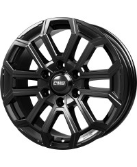 Jante ALU, CMS C35 Noir Brillant, 8X18 6/ 139.7 ET38, Alésage 67.1