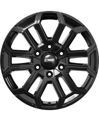 Jante ALU, CMS C35 Diamant Noir Brillant, 8X18 6/ 139.7 ET38, Alésage 67.1