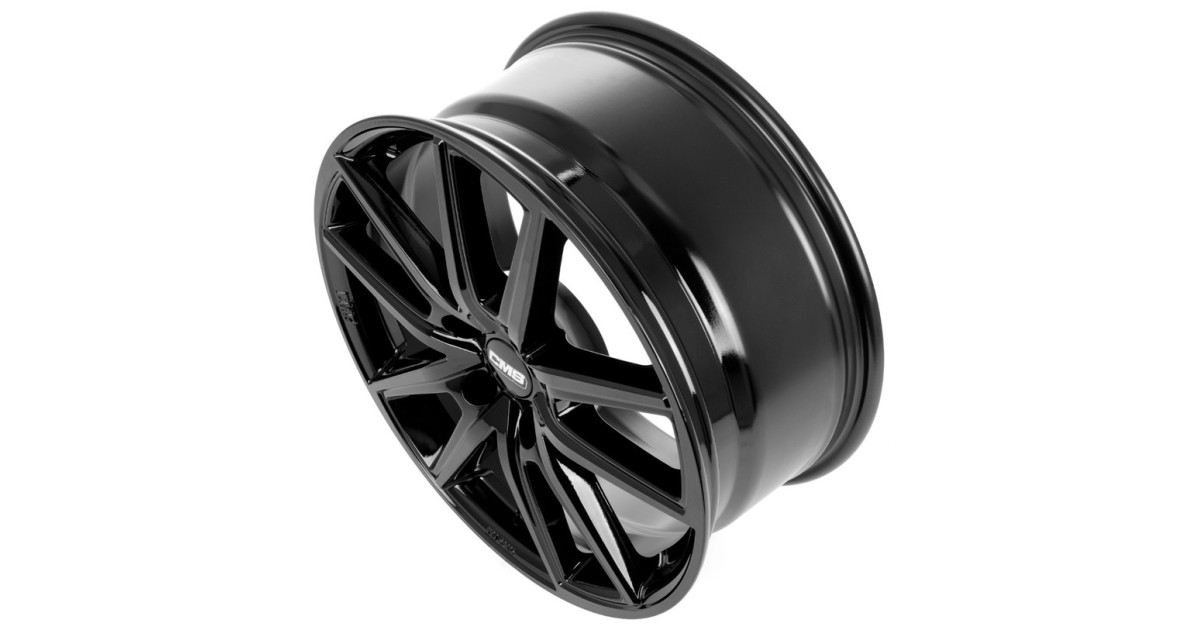 Jante ALU, CMS C30 Noir Brillant, 7.5X18 5/ 112 ET53.5, Alésage 66.6